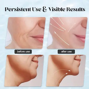 Neck & Face Vibration Massager — Skin Tightening & Lifting Device