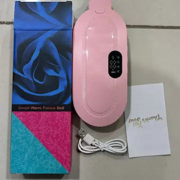 Smart Period Pain Relief Belt — Heating & Vibration Therapy