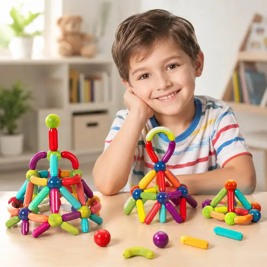 Magnetic Building Sticks