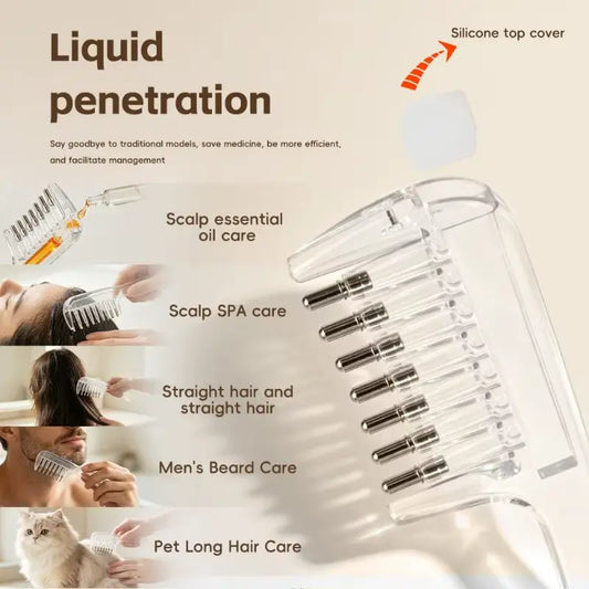 Scalp Oil Applicator Comb