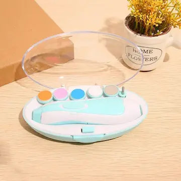 6-in-1 Electric Baby Nail Trimmer — Safe & Gentle for Newborns