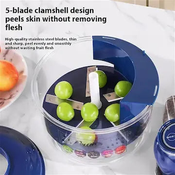 Quick & Effortless Electric Fruit Peeler — Automatic Peeling Machine